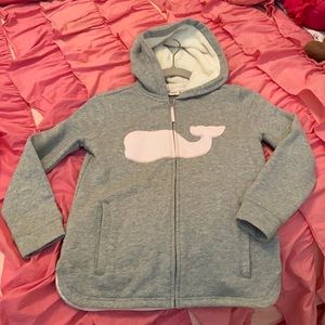 Vineyard Vines Hooded Zip Up Sweater